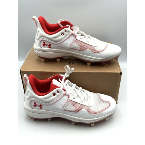 Under Armour Women's UA Glyde 2 MT Metal Softball Cleats  Size 8.5  UK 6 - Picture 1 of 11